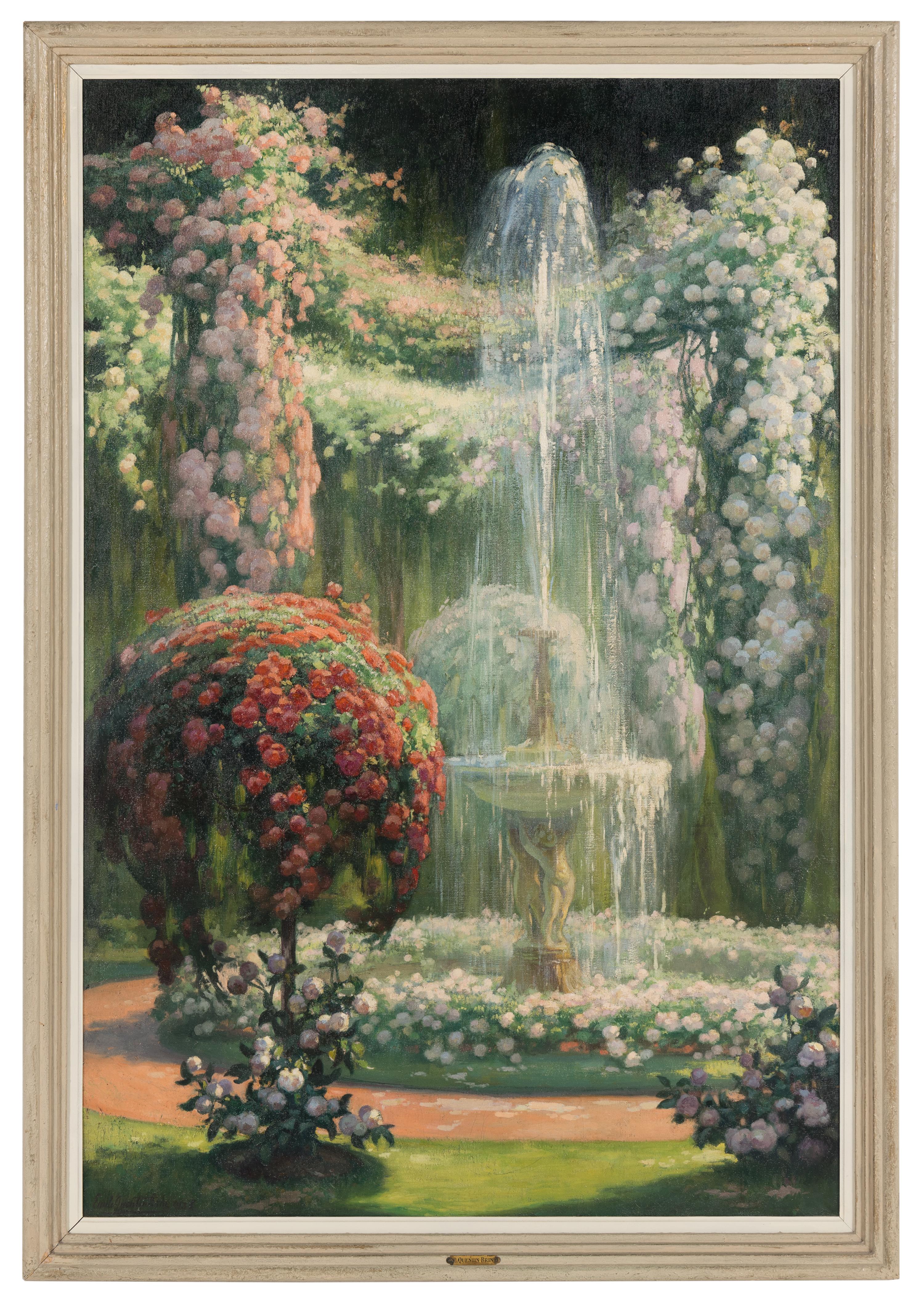 Jardin Fleuri à La Fontaine , 1936