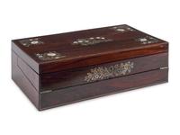 An English Inlaid Writing Box