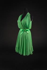 Christian Dior by Marc Bohan Haute Couture Dress, Inner Bodice and Shoes, Spring-Summer 1964 — Worn by Dame Olivia de Havilland in the 1964 movie 'Hush...Hush, Sweet Charlotte'.