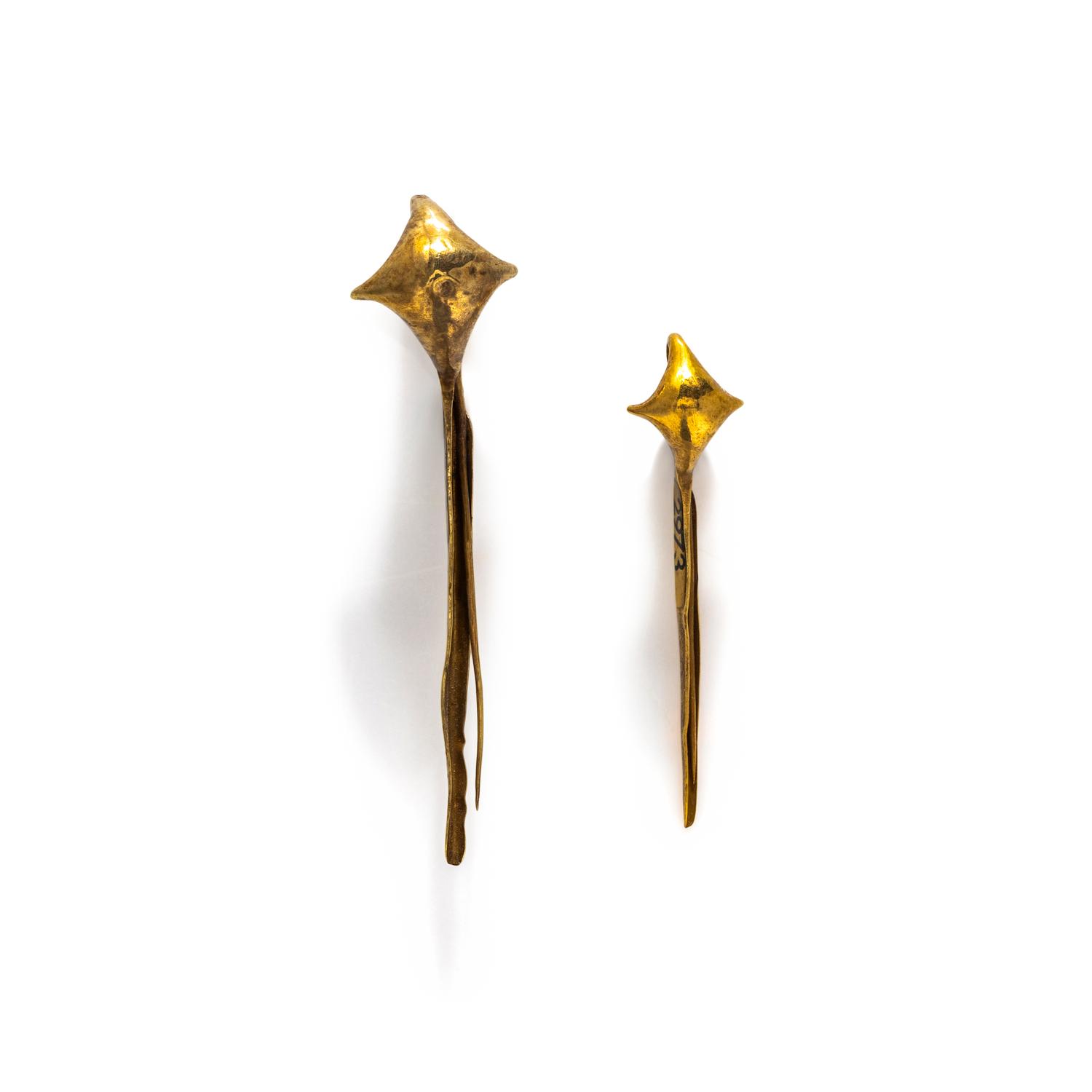 Two Roman Gold Fibulae