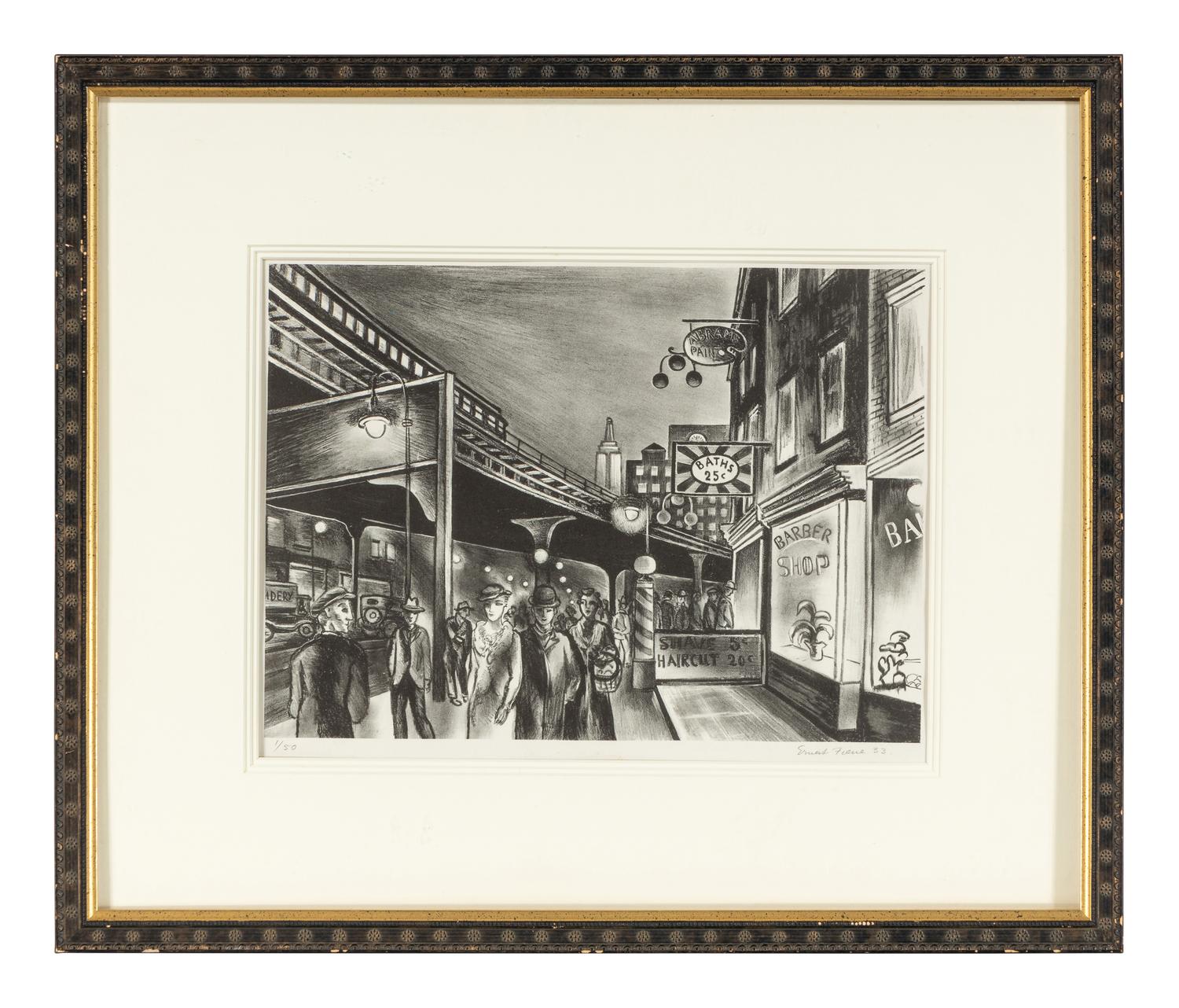 Untitled (Street Scene) , 1933