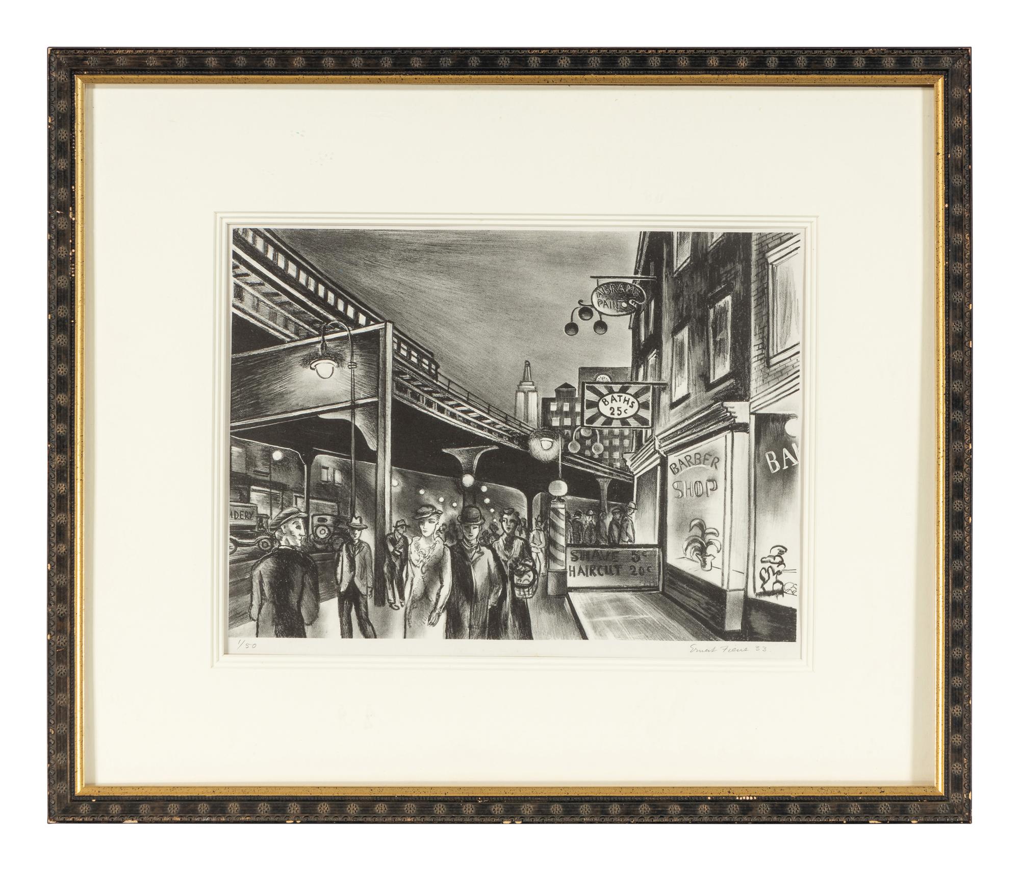 Untitled (Street Scene) , 1933