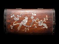 Two Inlaid Huanghuali Boxes