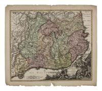 [MAPS]. A group of 8 early European maps, comprising: