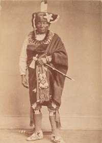 [SHINDLER, Antonio Zeno (1823-1899), photographer]. Photograph of Che-Ko-Skuk, Fox. [Washington, DC, ca 1867].