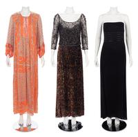Three Designer Evening Ensembles: One Blumarine, Two Badgley Mischka