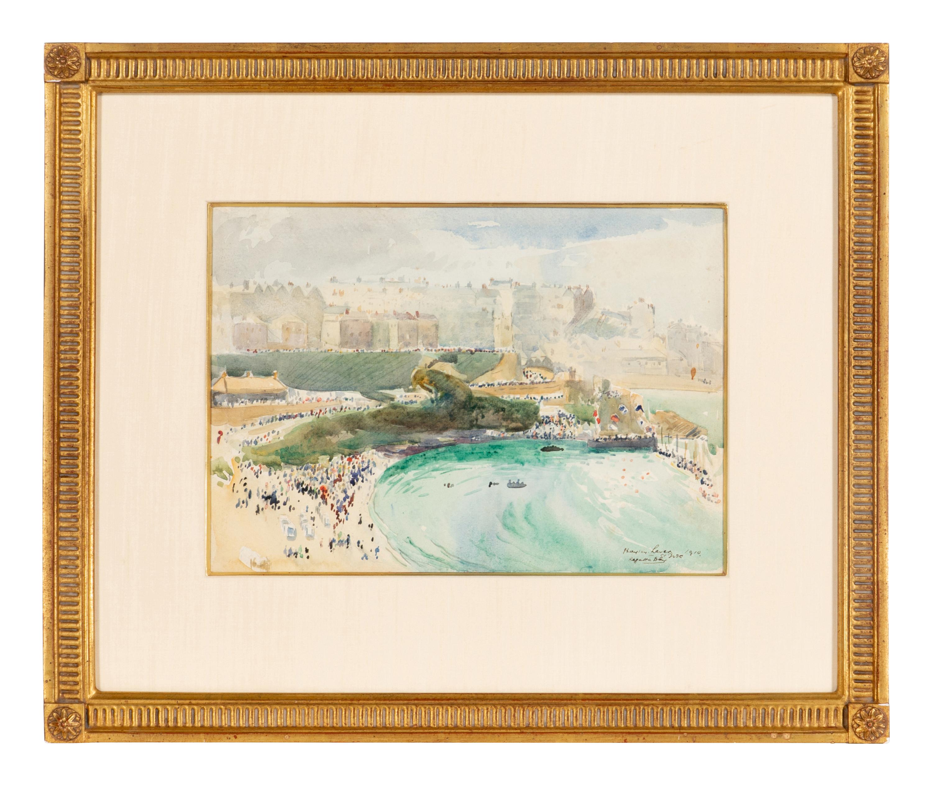 Richard Hayley Lever (American, 1876–1958) — Regatta Day, St. Ives , 1910