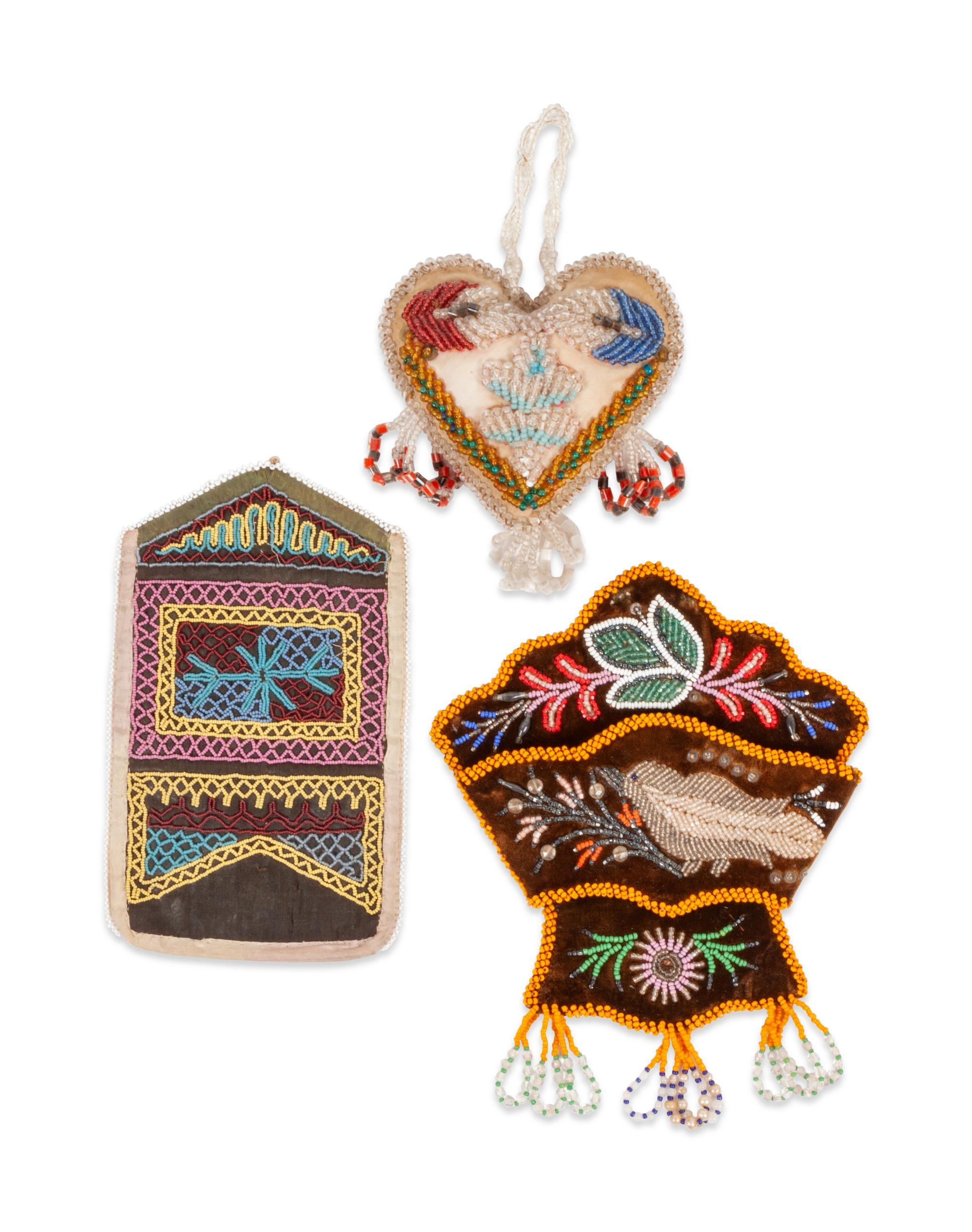Haudenosaunee (Iroquois) Beaded Wall Pockets and Whimsey