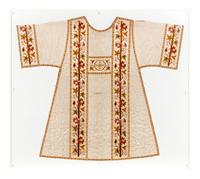 A Pair of Framed Embroidered Vestments