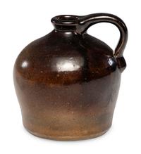 A Rare W. J. and E. G. Schrop Miniature Double-Glazed Dipped Jug
