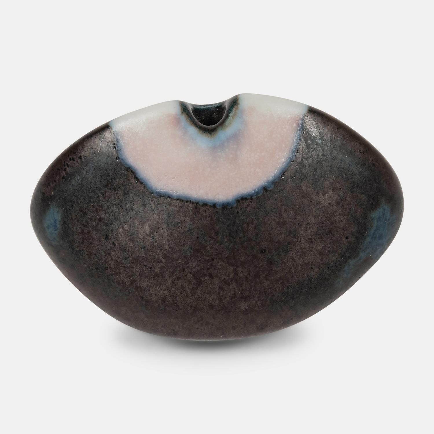 Covered Jar and Flat Vessel, 1984