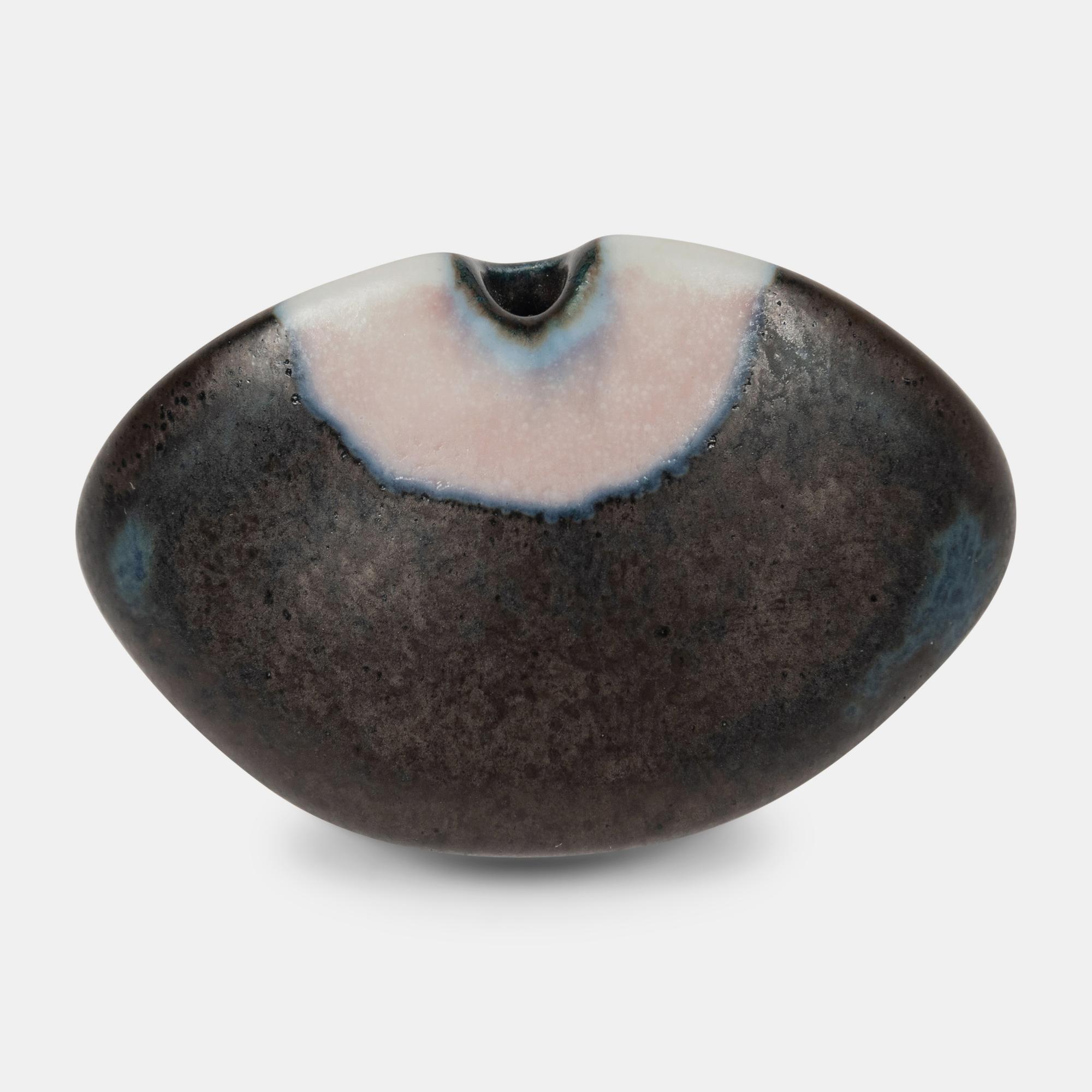 Covered Jar and Flat Vessel, 1984