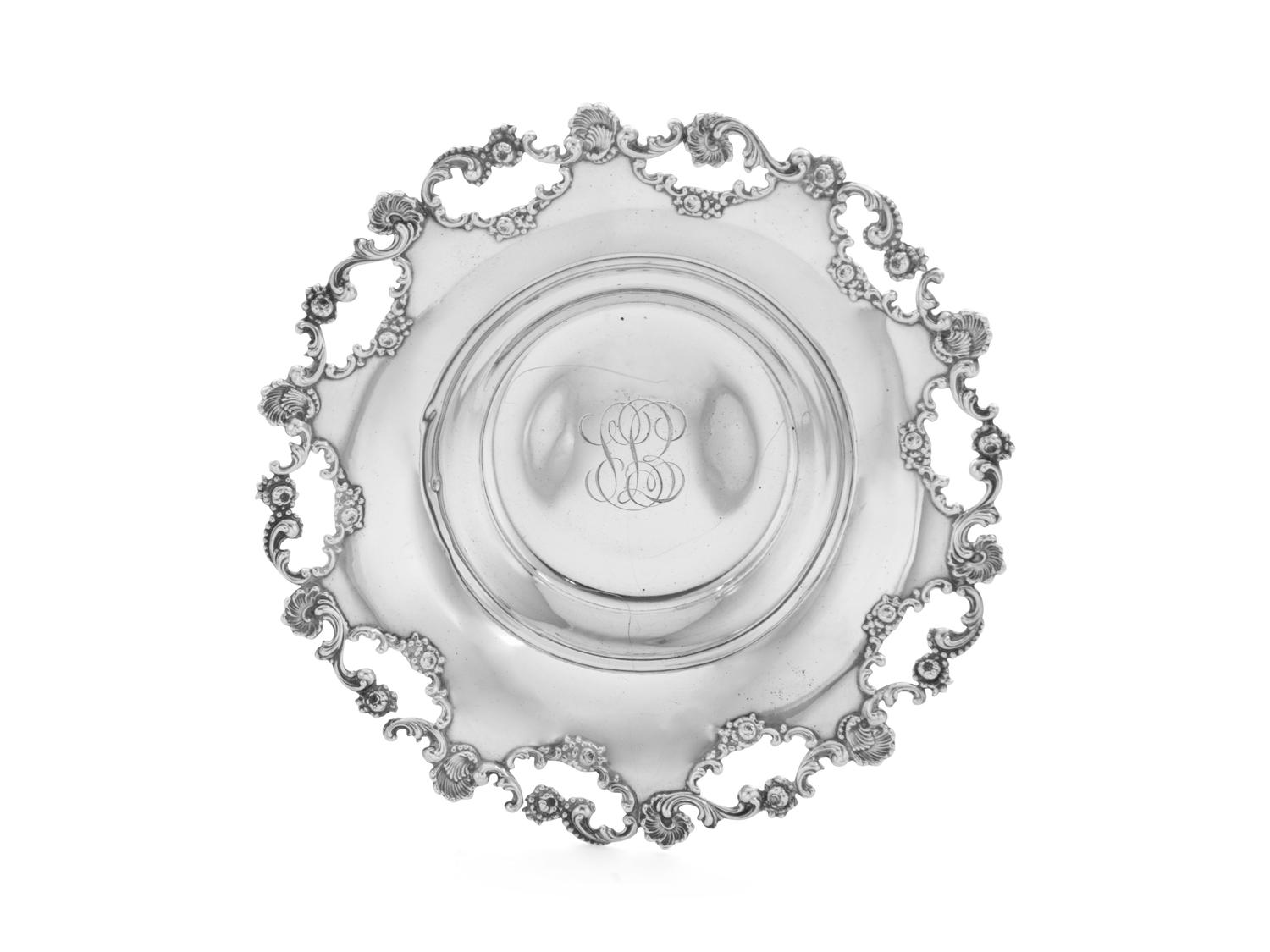 A Pair of American Silver Compotes