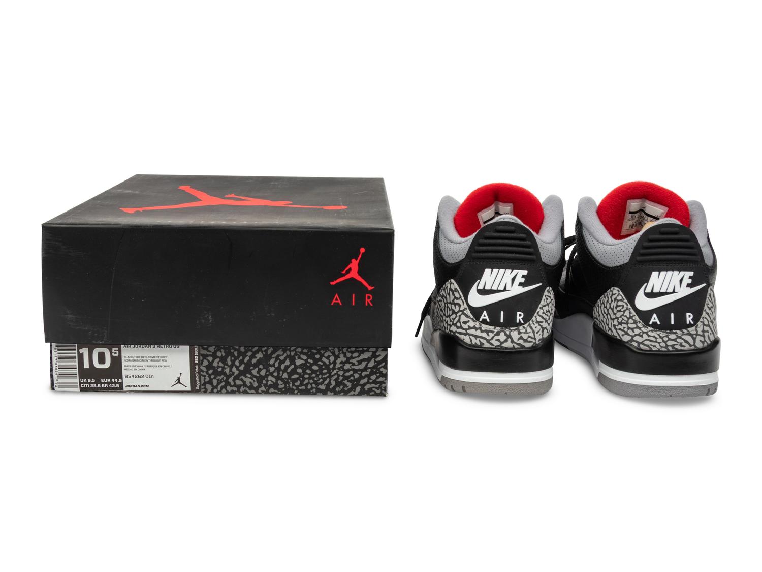 Jordan 3 Retro OG Black Cement 2018 (DS)