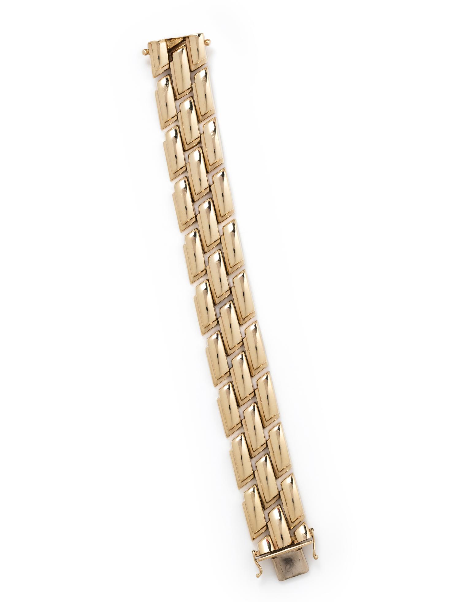 YELLOW GOLD BRACELET