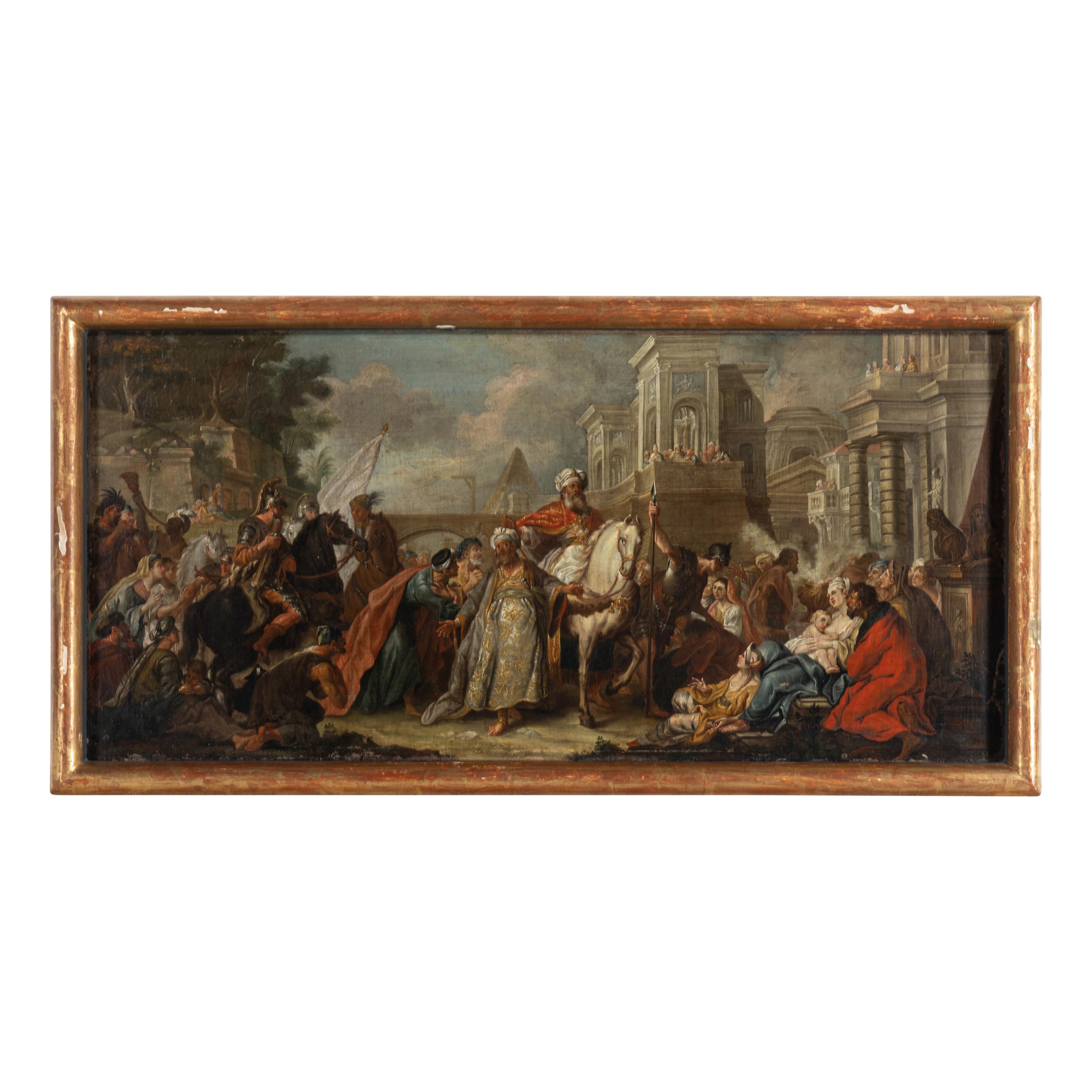 After Jean Francois Troy (French, 1679-1752) — The Triumph of Mordecai