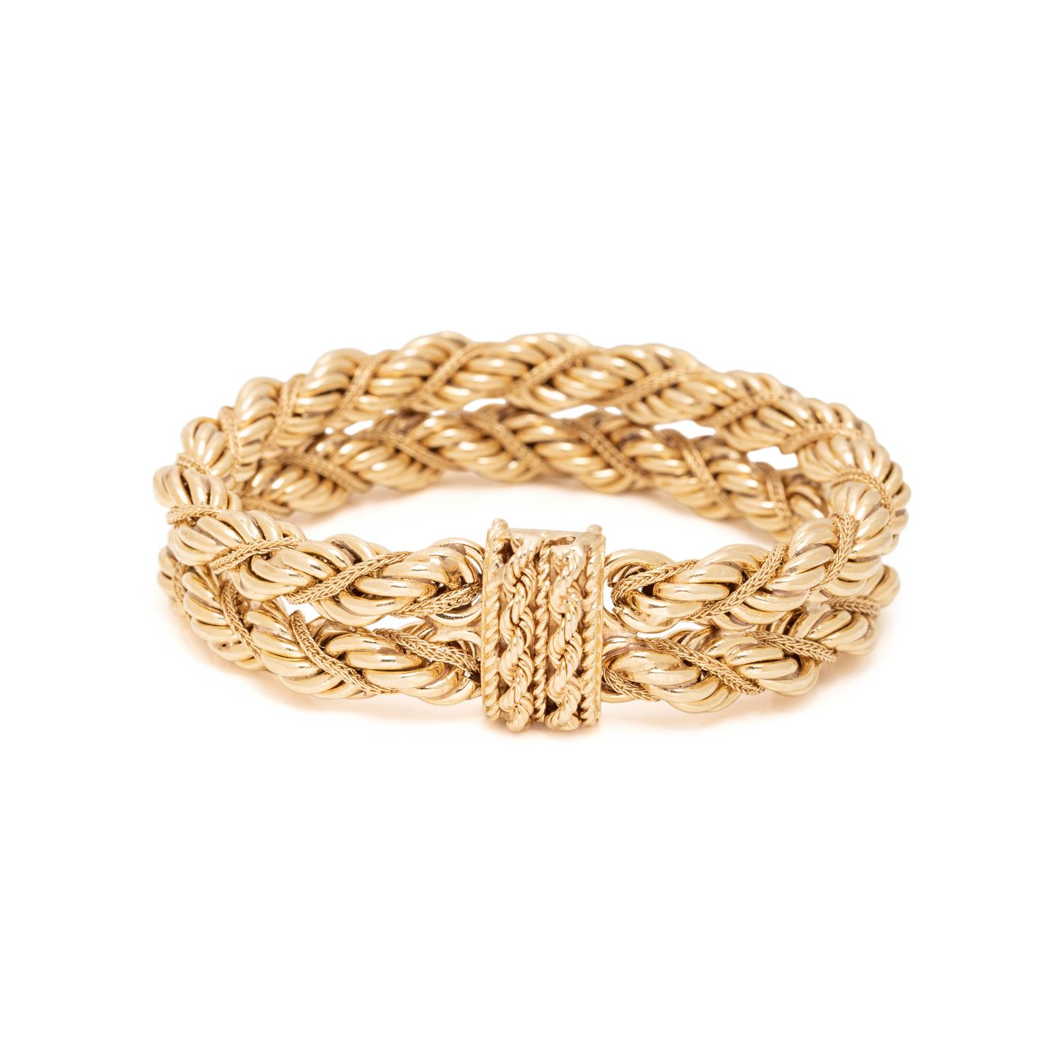 YELLOW GOLD BRACELET