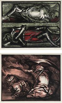 Rain of Ashes and Villain’s Death Ballad I (two works), 1945