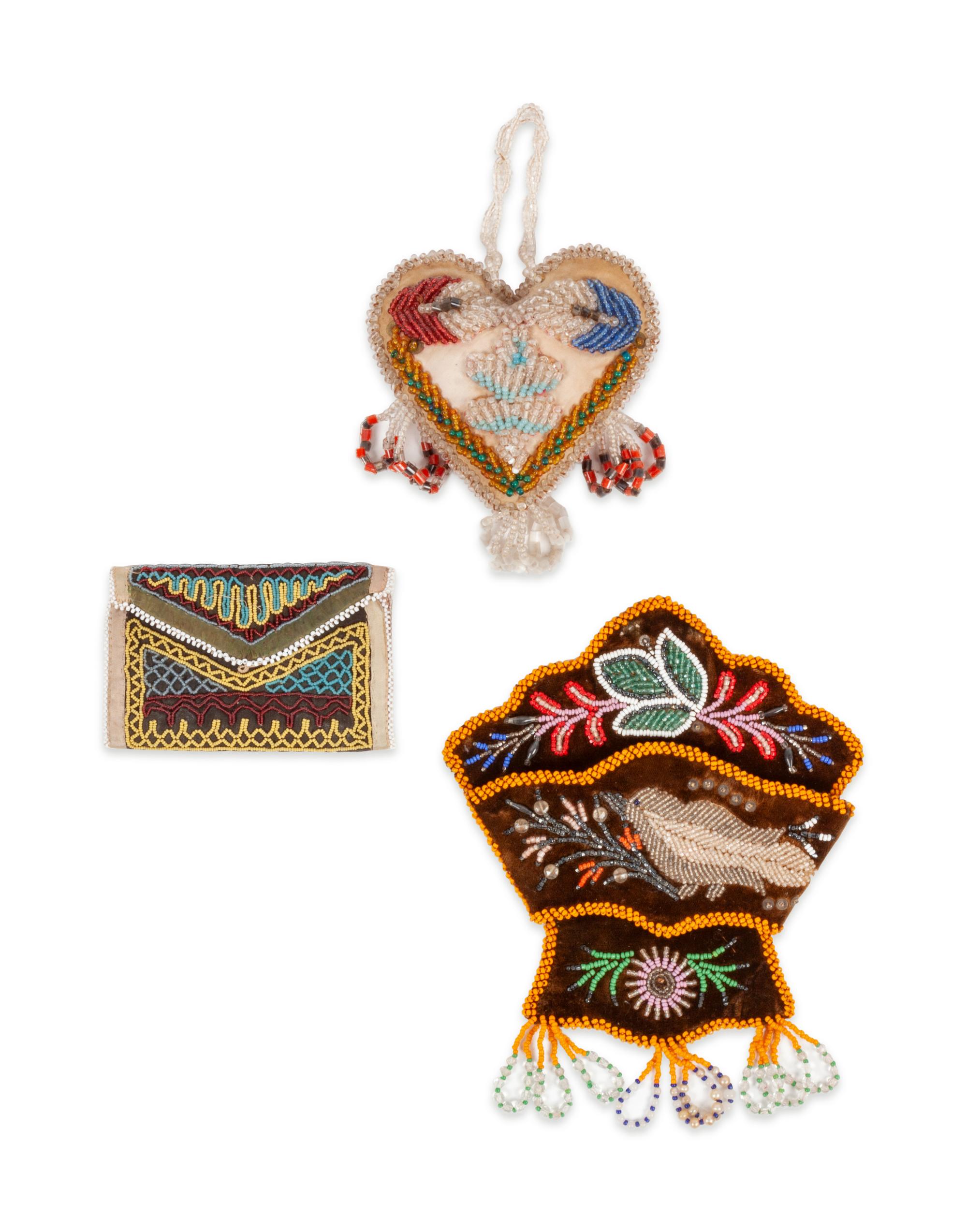 Haudenosaunee (Iroquois) Beaded Wall Pockets and Whimsey