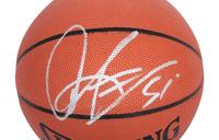 A Dennis Rodman Signed Autograph Spalding NBA Basketball (Beckett Authentication Services BAS Certified)