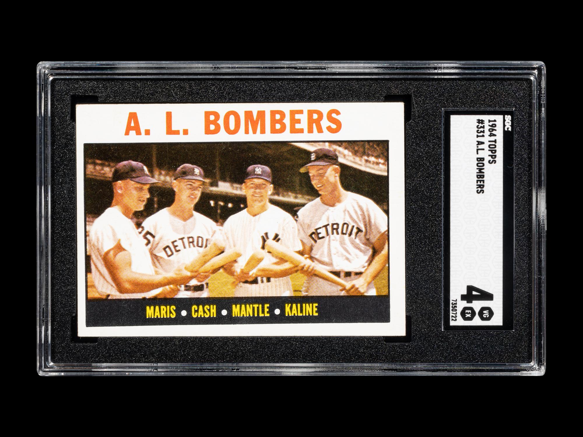 A 1964 Topps A.L. Bombers Baseball Card No. 331 (SGC 4 VG/EX)