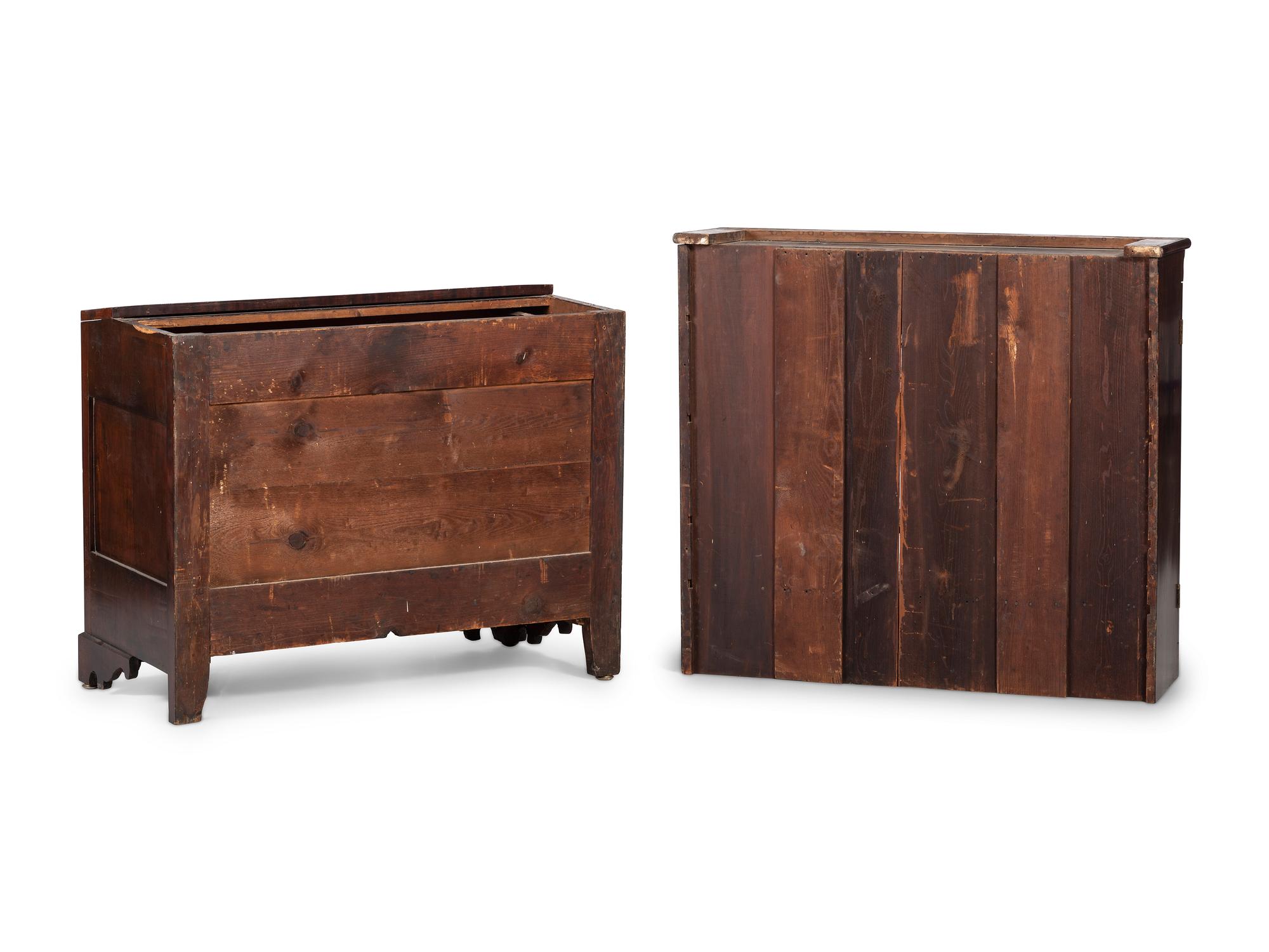 A Classical Mahogany Secretary Bookcase