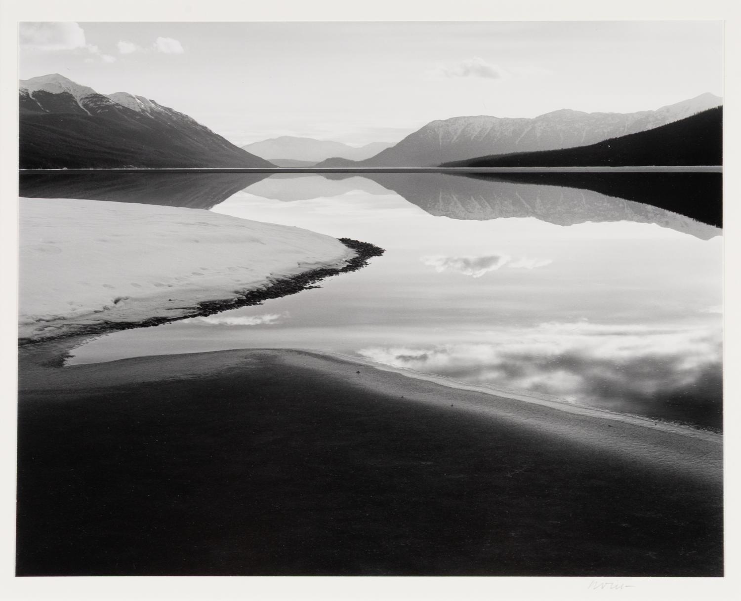 Spring Snow, Lake McDonal Glacier , 1978; printed 1994