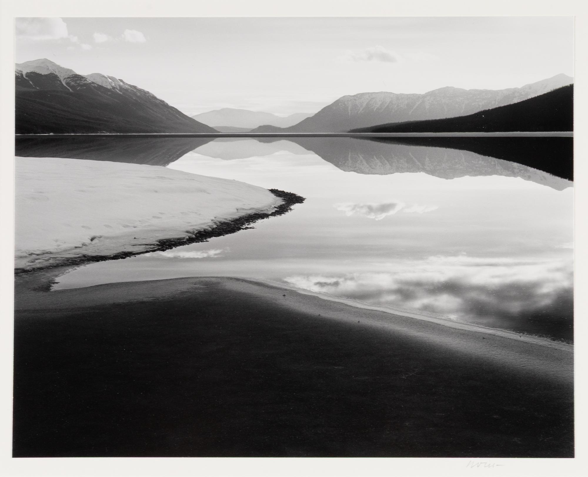 Spring Snow, Lake McDonal Glacier , 1978; printed 1994