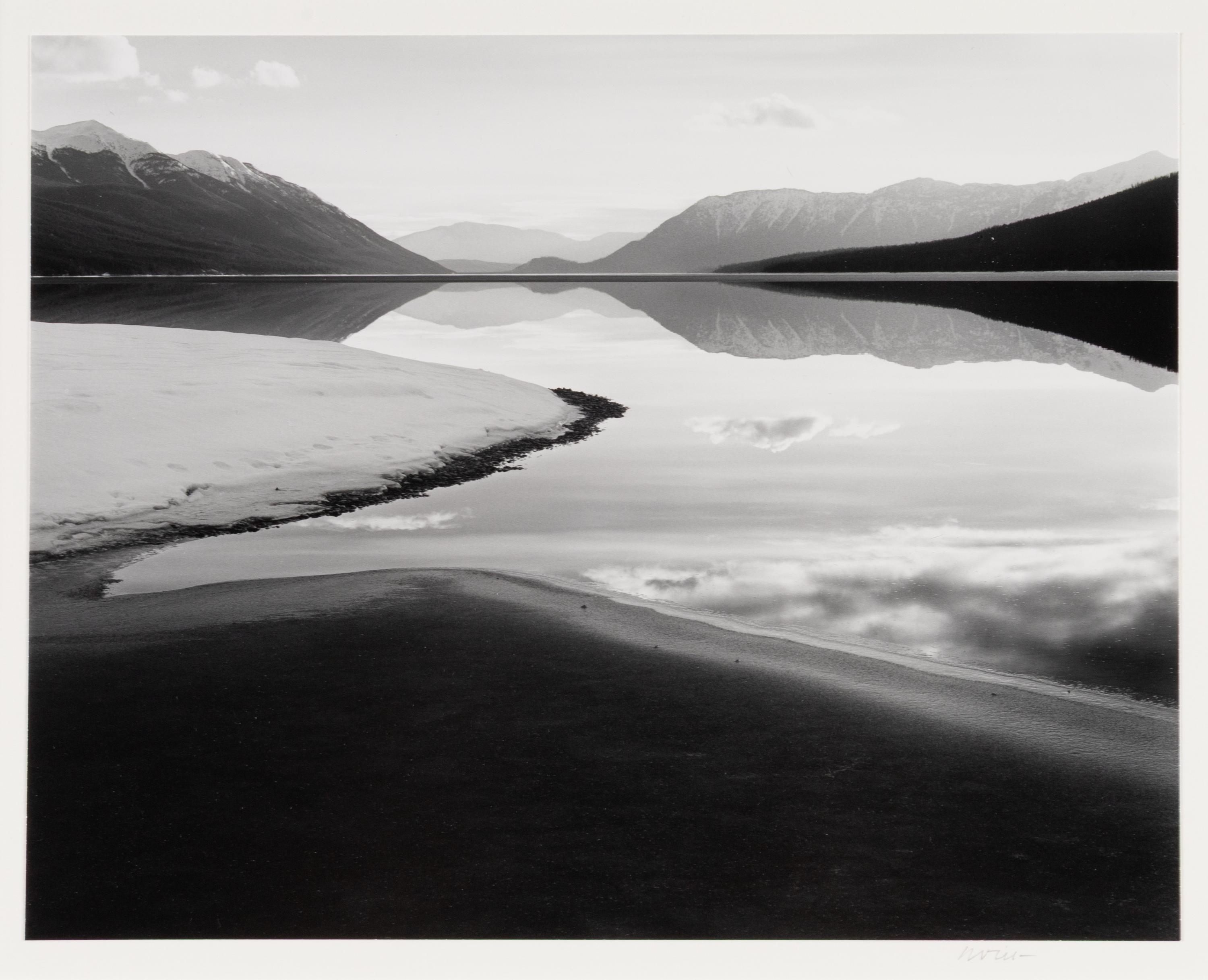 Spring Snow, Lake McDonal Glacier , 1978; printed 1994