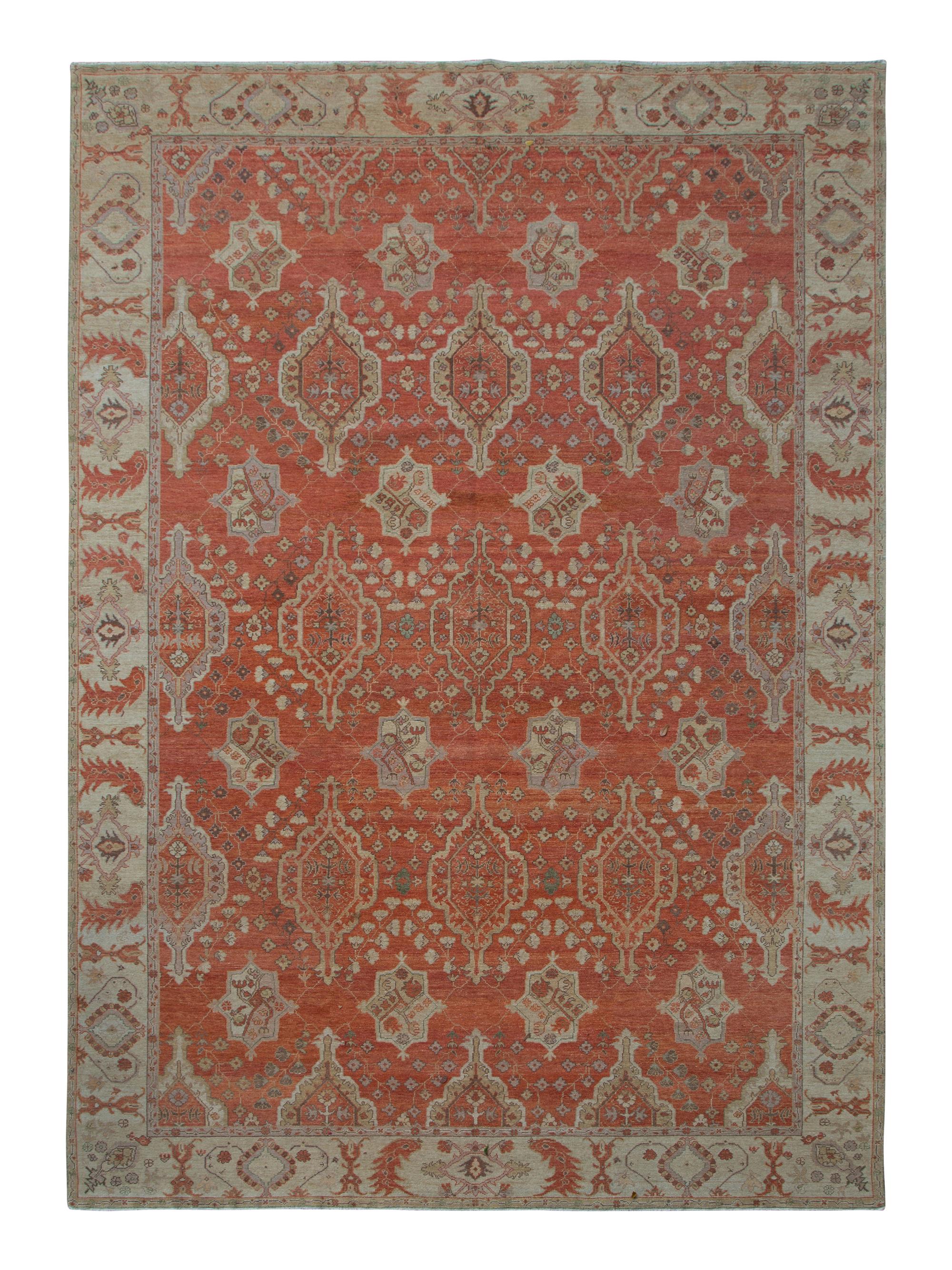 An Oushak Wool Rug — EARLY 20TH CENTURY