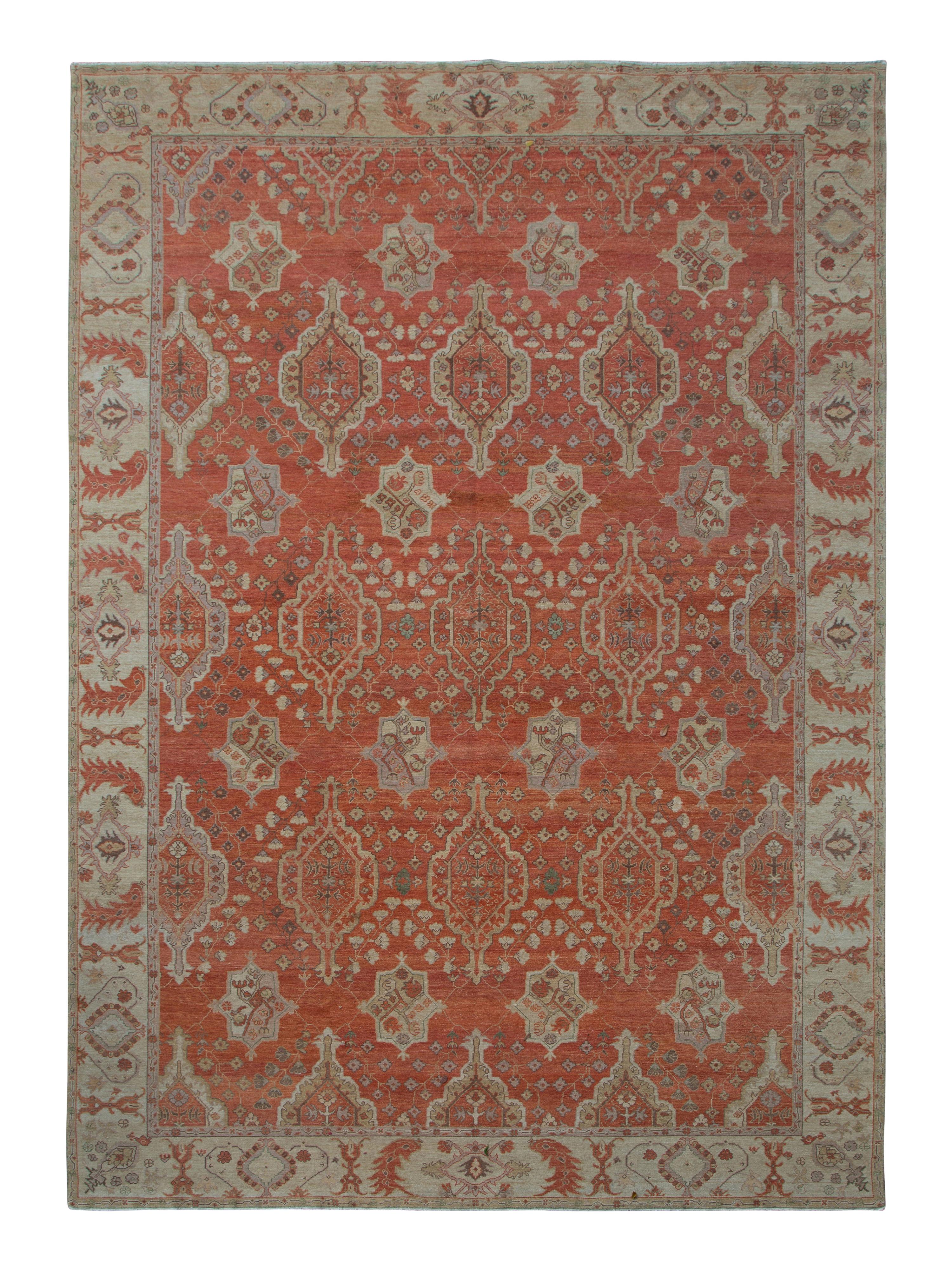 An Oushak Wool Rug — EARLY 20TH CENTURY