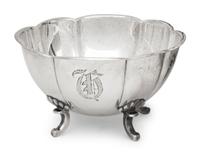 A Japanese Silver Five-Piece Tea and Coffee Service