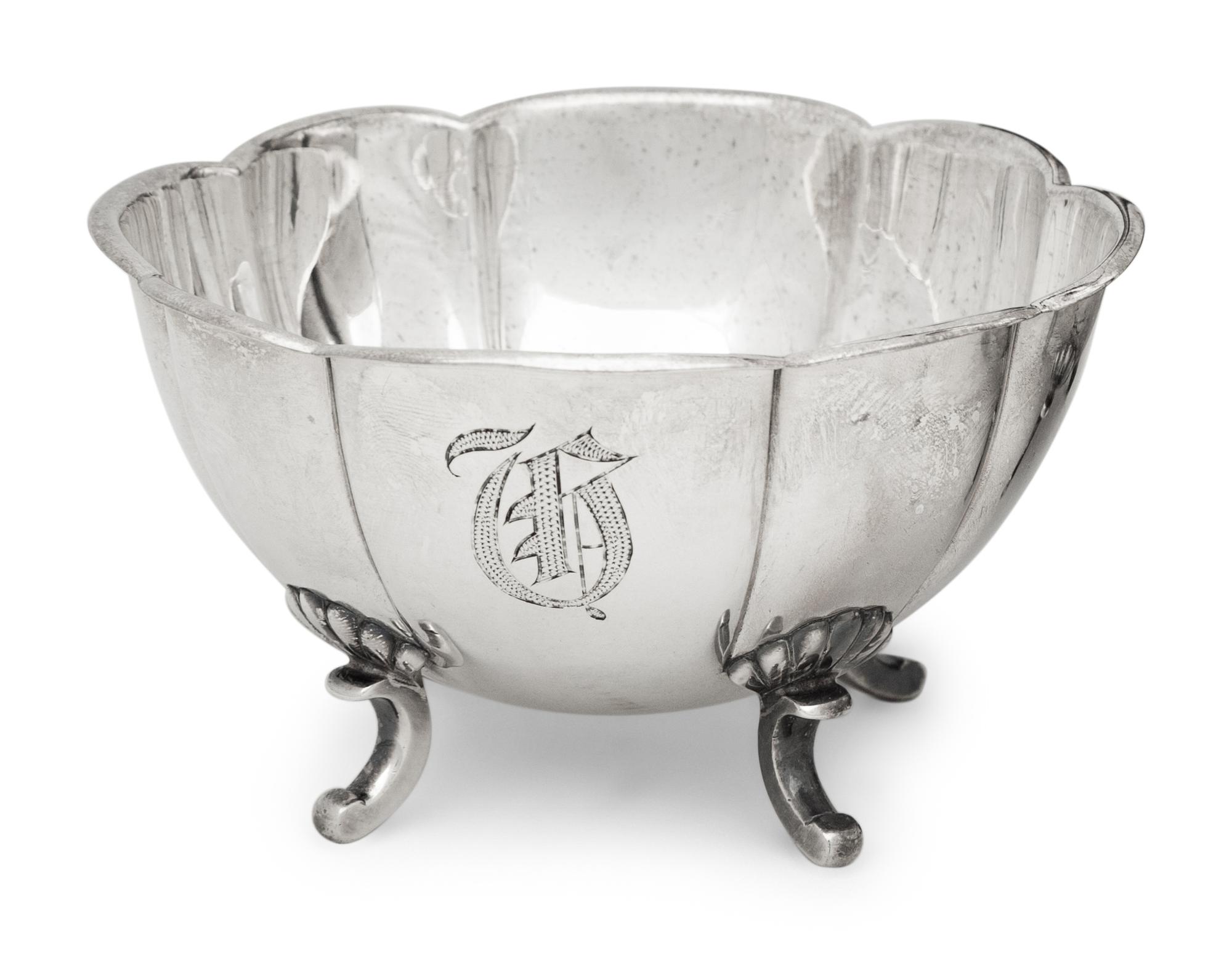 A Japanese Silver Five-Piece Tea and Coffee Service