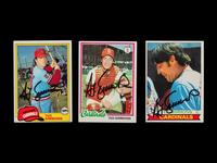 A Group of 20 St. Louis Cardinals Hall of Famers Signed Autograph Items