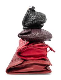 Four Bottega Veneta Bags, 1980s