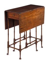 An English Mahogany Spider-Leg Table