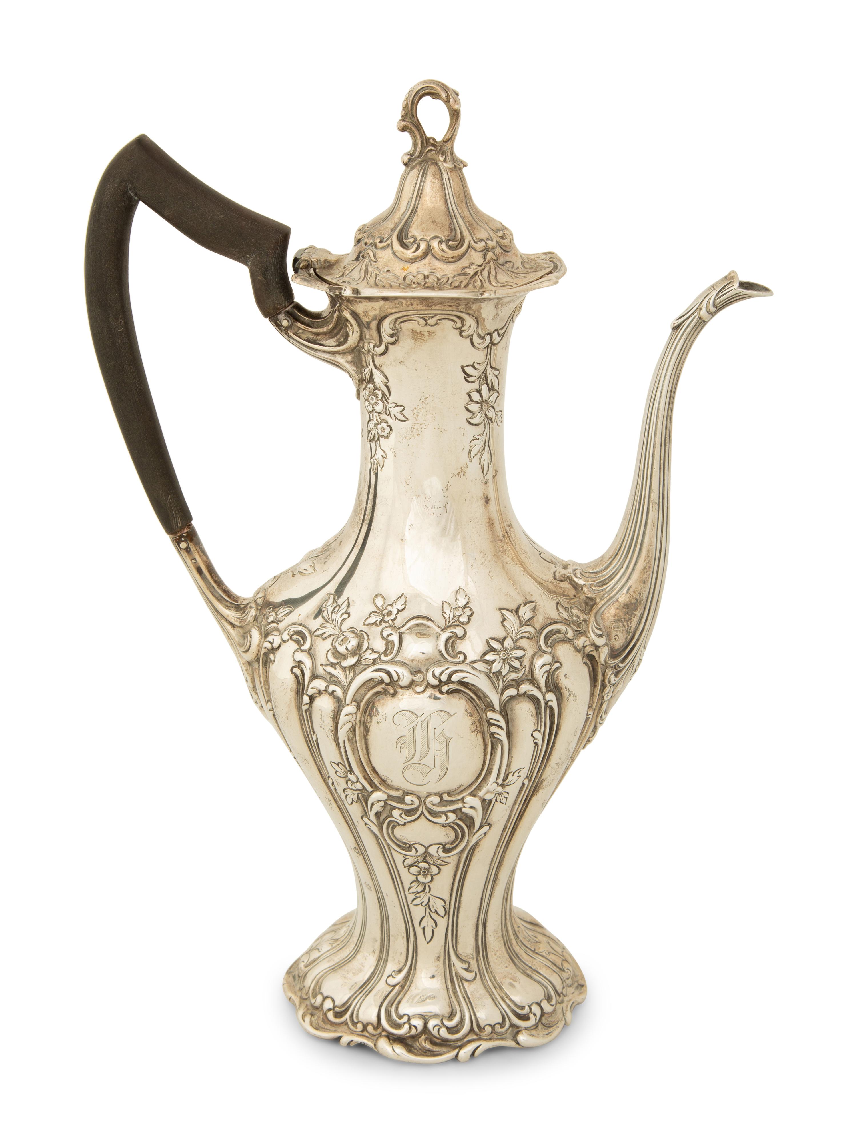 An American Silver Coffee Pot — Gorham Mfg. Co., Providence, RI, Circa 1900