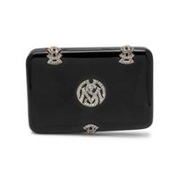 A Cartier Art Deco Diamond and Platinum-Mounted Enamel Compact