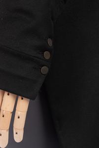 Men's Rare 19th Century Wool Jacket with Tails, 1840s