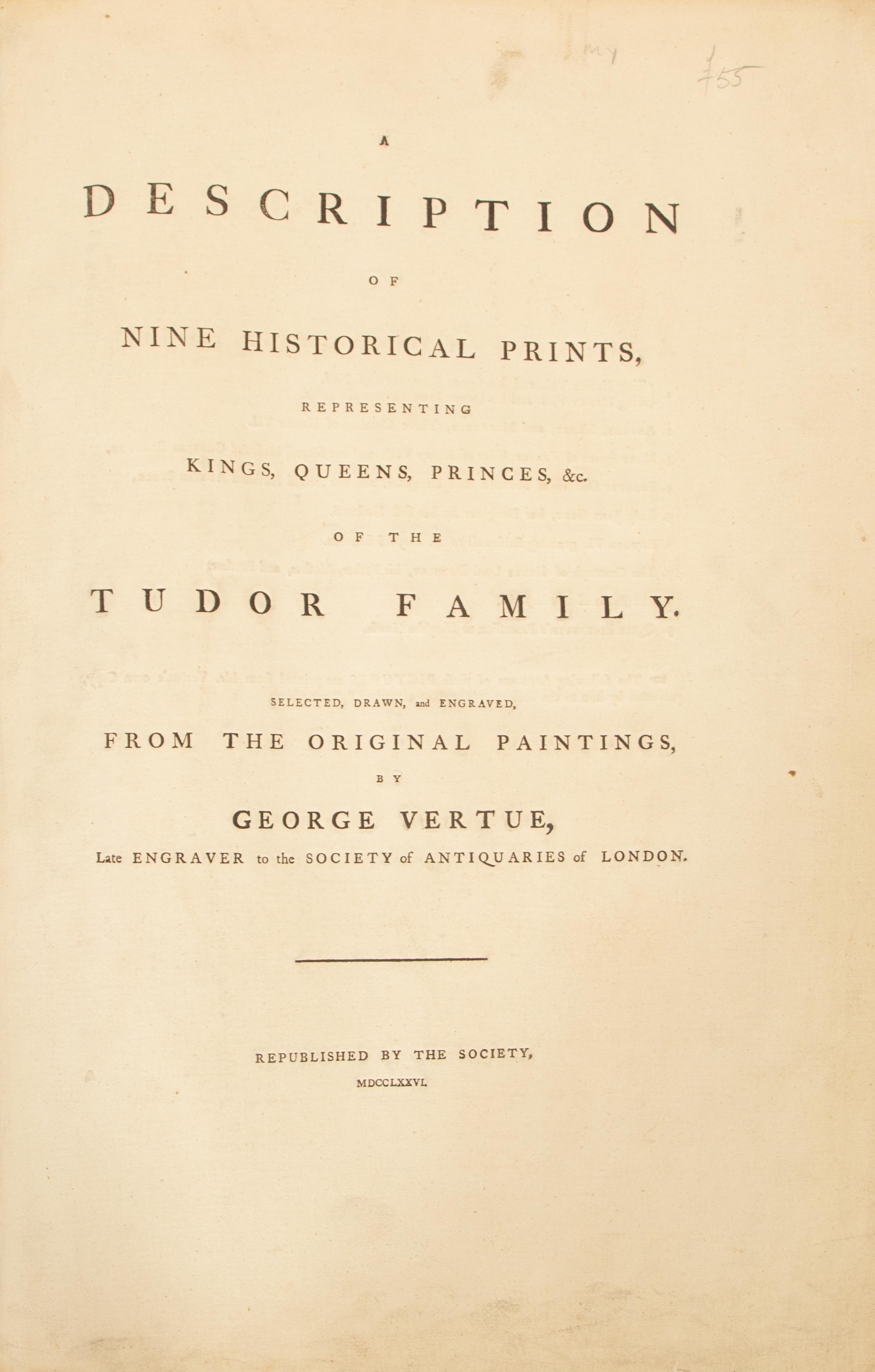 George Vertue (English, 1684-1756)