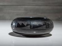 Blackware Pottery Bowl 1923-1925