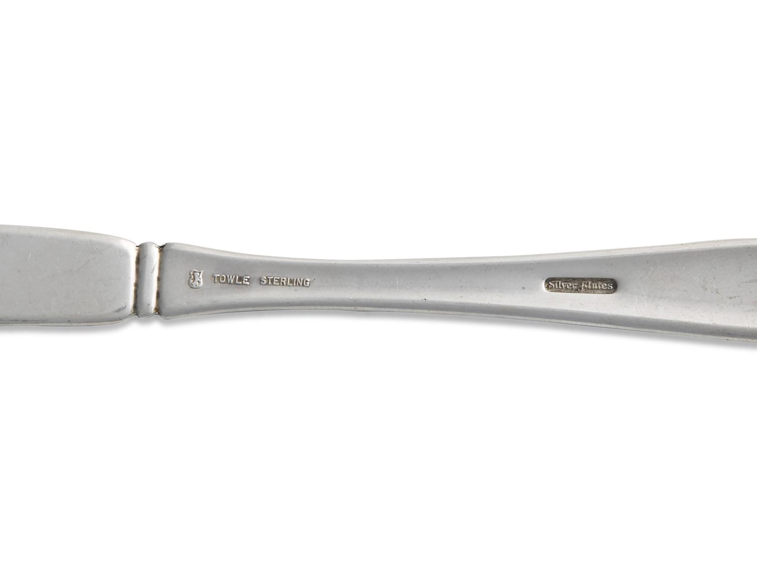 An American Silver Flatware Service