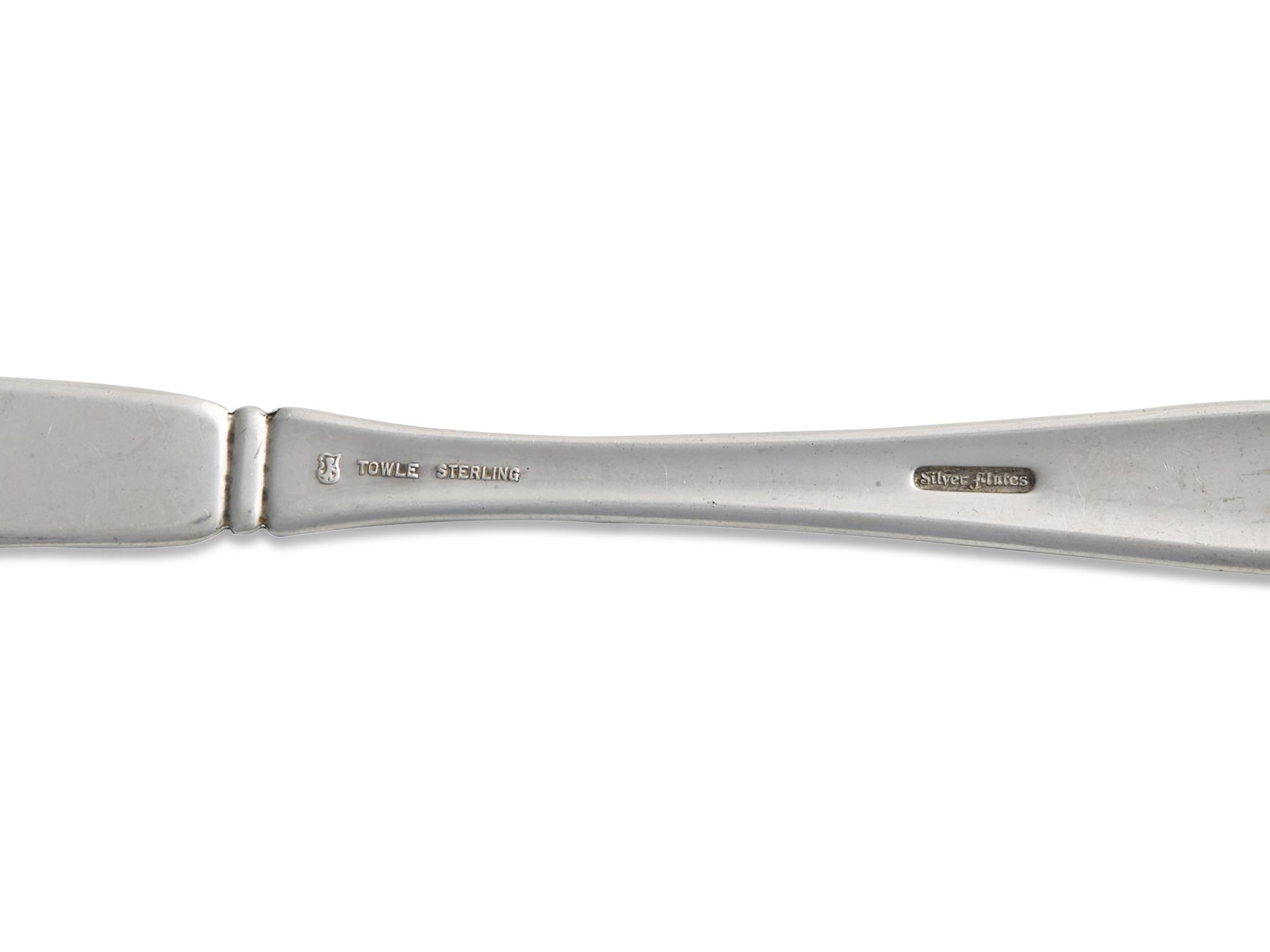 An American Silver Flatware Service