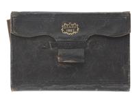 [CIVIL WAR] -- [QUANTRILL'S RAIDERS]. Diary of H.M. McCarty, editor of the Border Star at Westport, Missouri, with entries referencing 1863 clashes between Union soldiers and southern sympathizers, guerilla activity, and Quantrill's Raiders.