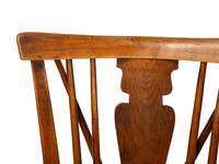 A Set of Eight English Carved Oak Windsor Dining Chairs — 18TH/19TH CENTURY
