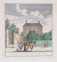 Six Dutch Handcolored Engravings after Jan Smit Plate size 10 1/2 x 9 1/2 inches. — 18TH CENTURY