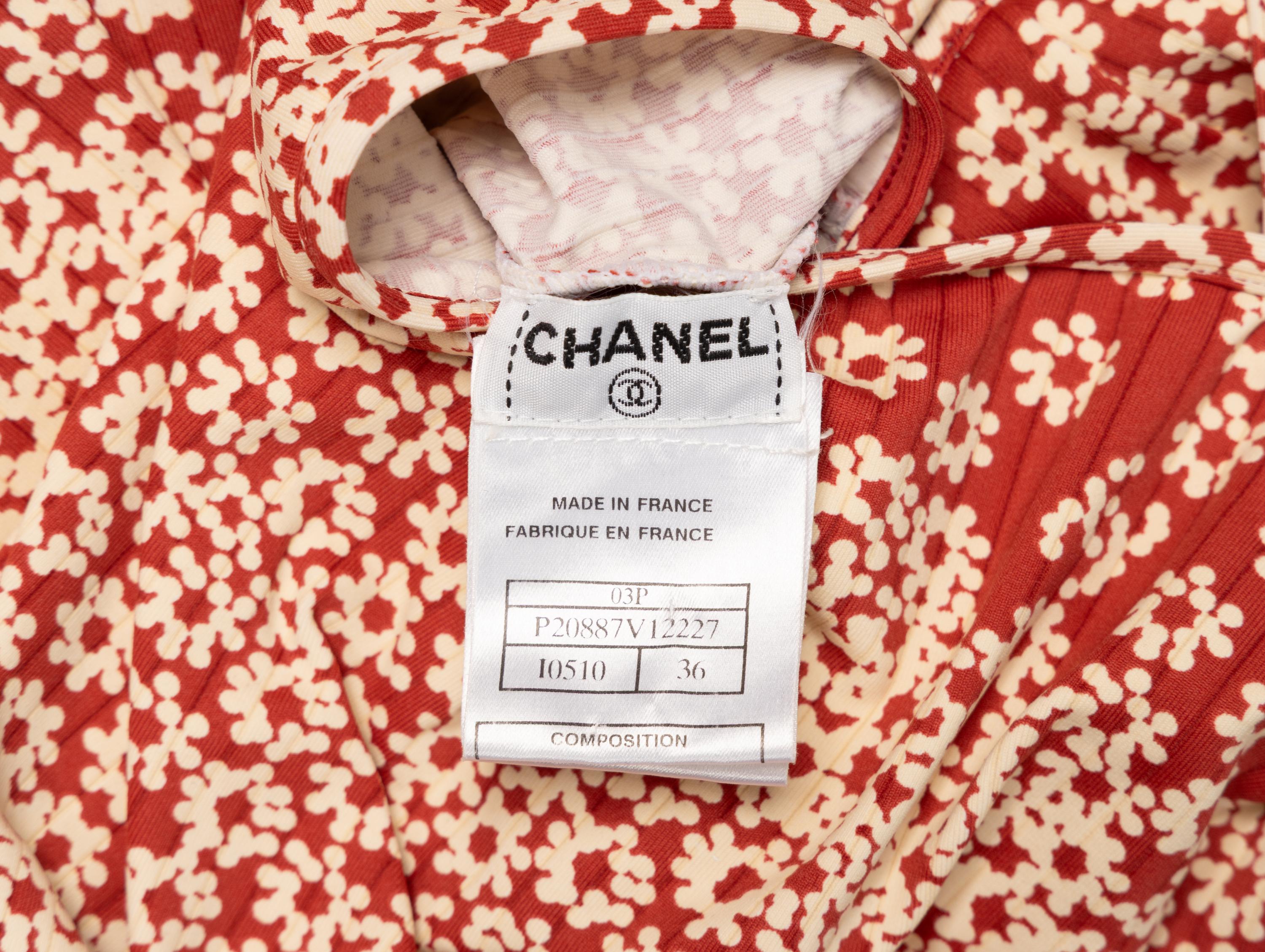 Chanel, Floral Halter Dress