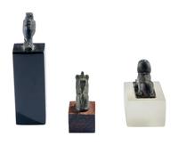 Three Egyptian Stone Amulets