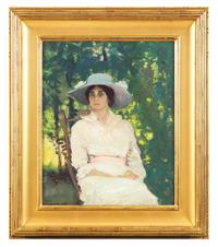 Seated Woman in White , 1908