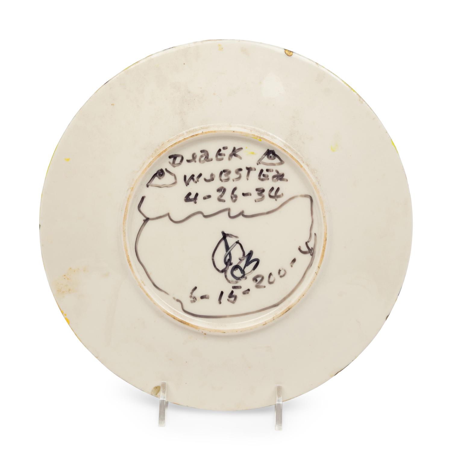 Untitled (Coca-Cola Plate)